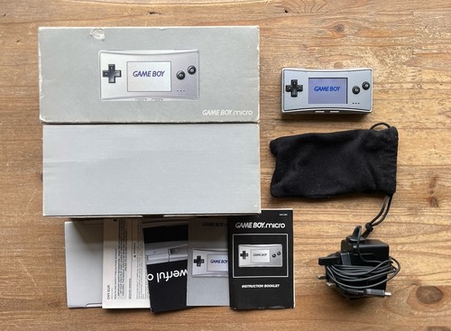 Silver nintendo gameboy micro - silver,