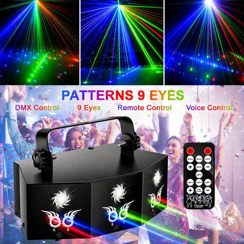 Led rgb laser stage lighting - led,