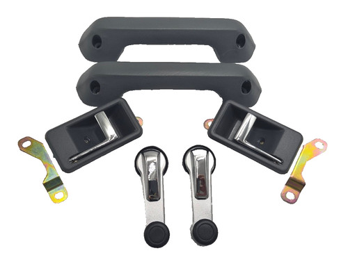 Door pull handle set - door,