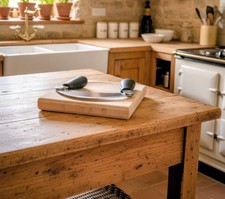 Cole & Mason 21 x 4 Mezzaluna and Chopping Board Set, Herb Chopper 381g