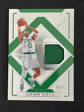 Jayson Tatum 2024-25 Panini National Treasures Treasured Threads 14/99 #TT-TAT