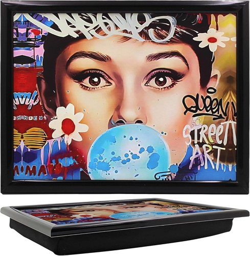Lap tray cushioned laptop - lap,