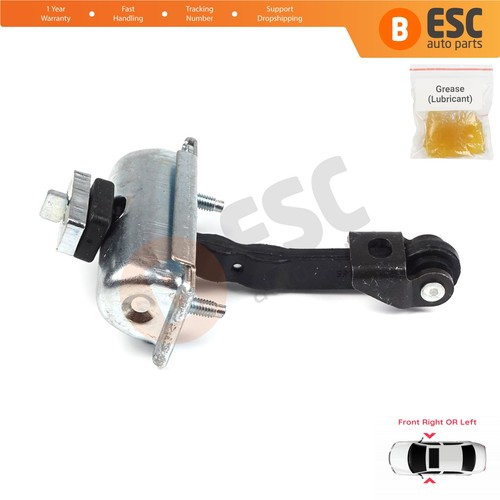 Front door hinge stop limiter - front,