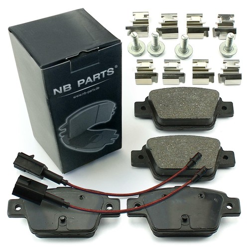 Brake pads rear - pads, fiat