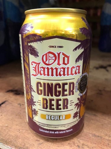 Old jamaica ginger beer can - ginger,