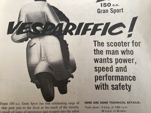 Douglas vespa gran sport - vespa, 150