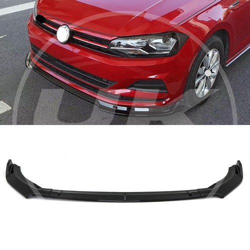 3pc gloss black front lip - 3pc,