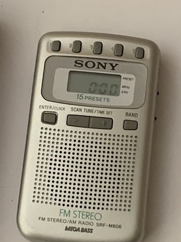 Vintage digital display radio - display,