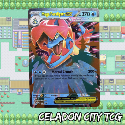 Mega feraligatr 036 - ex,