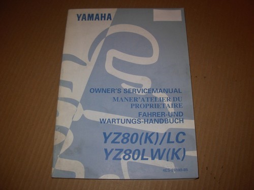 Yamaha yz80k yz80lw k - yz80k,