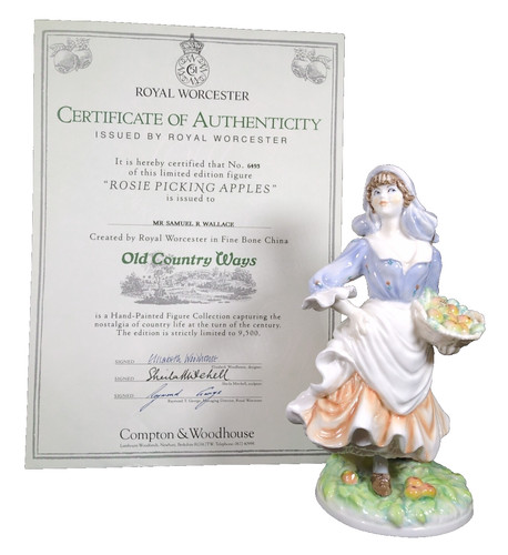 Royal worcester rosie picking - worcester,