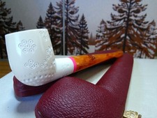 Block Meerschaum Billiard Pipe(Handmade H.Cay Pipe)