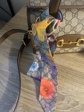 GUCCI Silk Ribbon Tie For