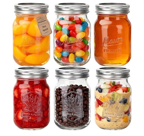 Premium mason jars - mason,
