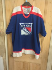 New York Rangers Ice Hockey Jersey- CCM Vintage- Size XL- Pit To Pit 26-...