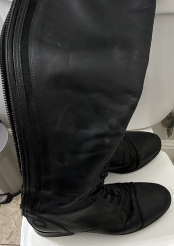 Ariat tall black leather - black,