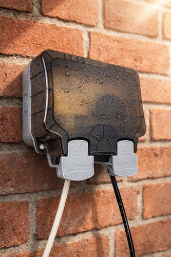 Waterproof outdoor 13a 2gang - outdoor,