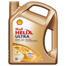 Helix Ultra Car Engine Oil 4L 4 Litre 0W30 A5 B5 Fully Synthetic Shell 550046685