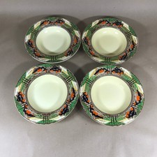 Vintage Myott Son & Co Hanley Englands Countryside Replacement Set of 4 Bowls
