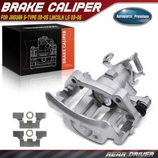 Rear Left Brake Caliper with Bracket for Jaguar S-Type 03-05 Lincoln LS 03-06