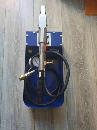 Pressure testing pump - pressure, todays