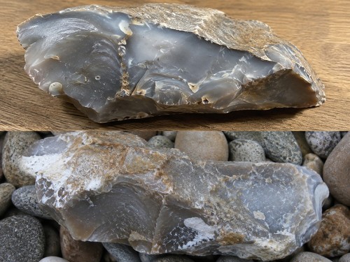 1kg natural flint - flint, rock