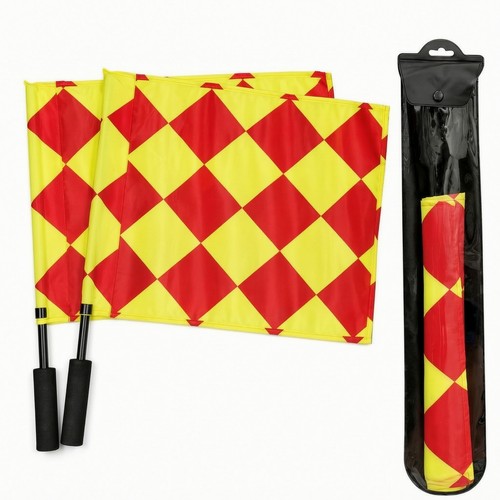 Pieces referee flags with - pieces,