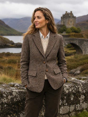 Harris tweed hacking - tweed,