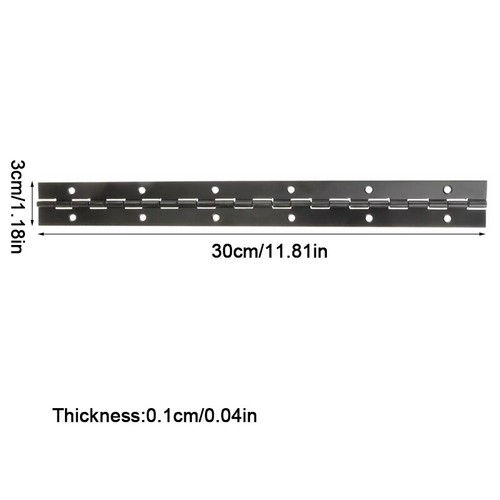 Heavy duty piano hinge - duty,