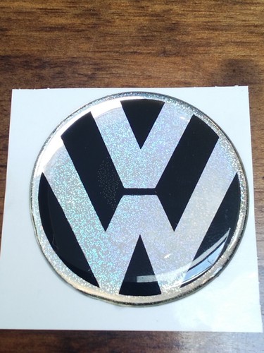 Resin badge self adhesive - vw,