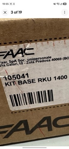 Faac a1400 rku retrofit - rku, base