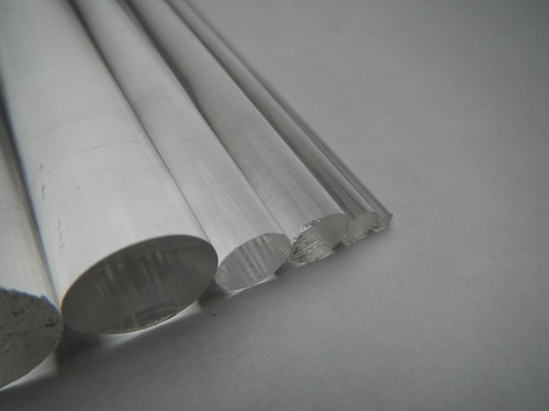 Clear perspex acrylic rod - clear,