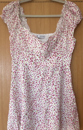 Zara white pink green - zara,