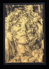 SNIK Overcome Gold mini print +sticker Banksy,martin whatson,seen,shepard fairey