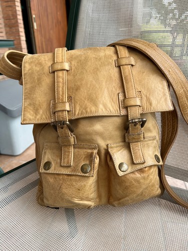 Belstaff leather shoulder bag - leather,