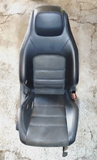 MERCEDES C CLASS COUPE AMG W204 2011-2015 OS DRIVERS SEAT SUEDE BLUE STITCHING