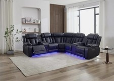 Zeus Leather Electric Recliner