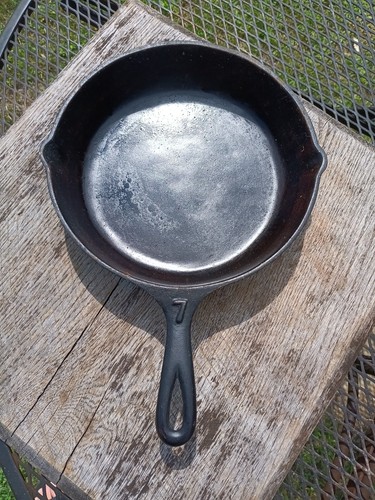 Antique raised cast iron - cast,