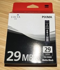 GENUINE CANON PGI-29MBK Matte