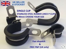  RUBBER LINED P CLIPS