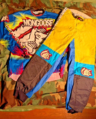 Mongoose bmx team uniform - bmx,