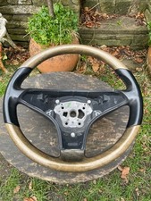 Mercedes Wood Steering Wheel w211 W209 R230 W219 Wooden E Class Clk Cls