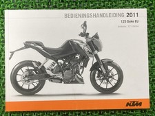 Used KTM 125 Duke EU Owner's