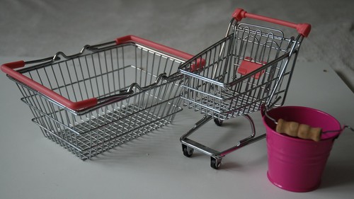 Miniature metal grocery - miniature,