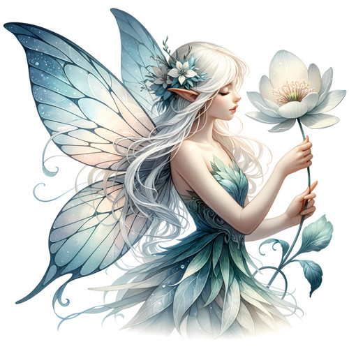 Ivory bloom fairy vinyl - bloom,