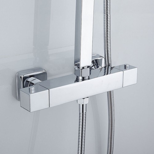 Square thermostatic shower - square,