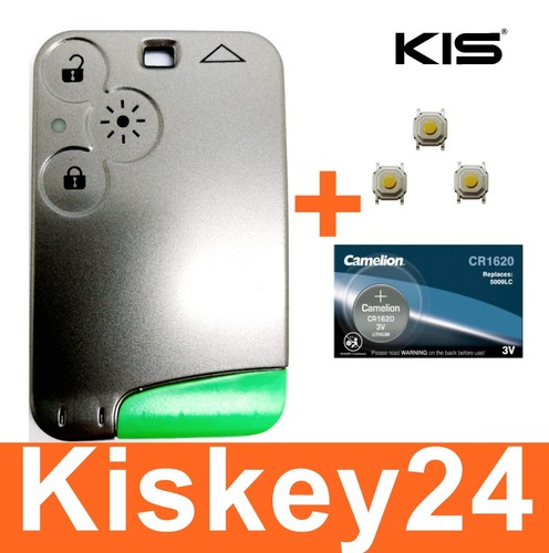 Button key card housing set - 3-button,
