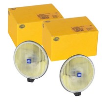 2x HELLA H3 FOG LIGHTS ROUND 142mm UNIVERSAL | COMET 500 1N4 005 750-641