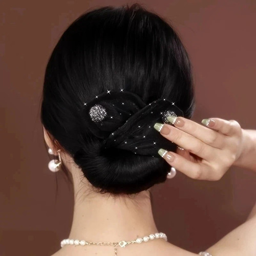 Magic hair clip donut bun - clip,
