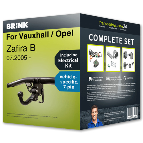 Towbar detachable for - , vauxhall